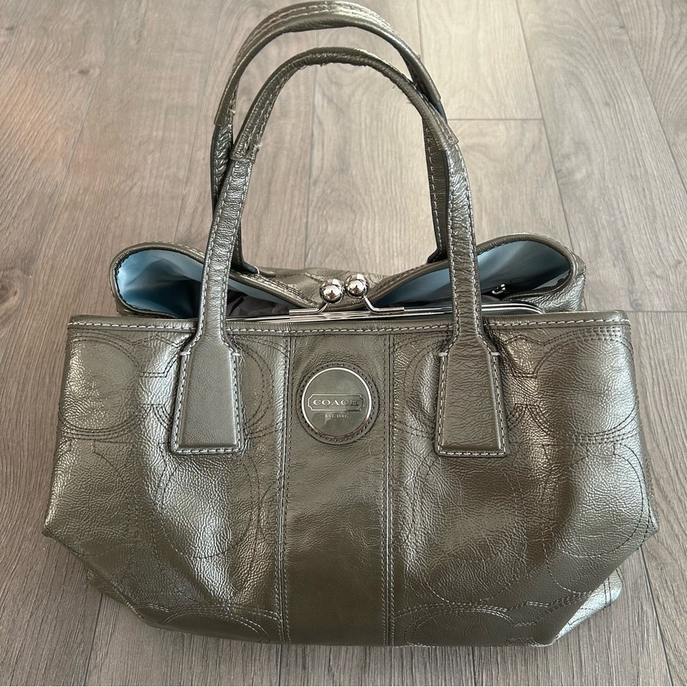 COACH leather purse